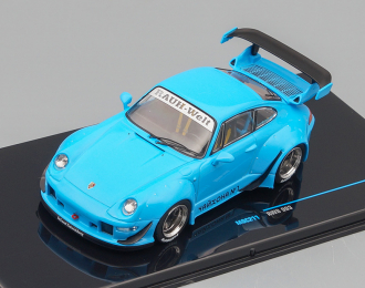 PORSCHE 911 RWB 993 (2018), light blue