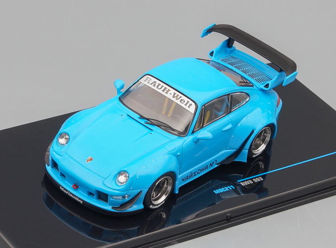 PORSCHE 911 RWB 993 (2018), light blue