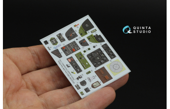 3D Декаль интерьера кабины пилота SBD-5 Dauntless/A-24B Banshee (Trumpeter)