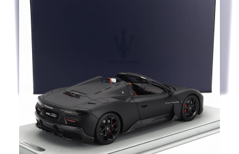 MASERATI Mc20 Cielo Spider (2022) - Con Vetrina - With Showcase, Matt Black