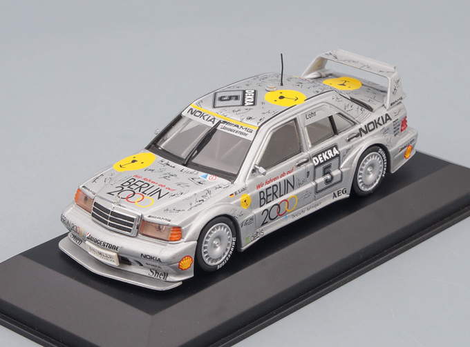 MERCEDES-BENZ 190E Evo II #5 "AMG Berlin 2000" Lohr DTM (1992), silver