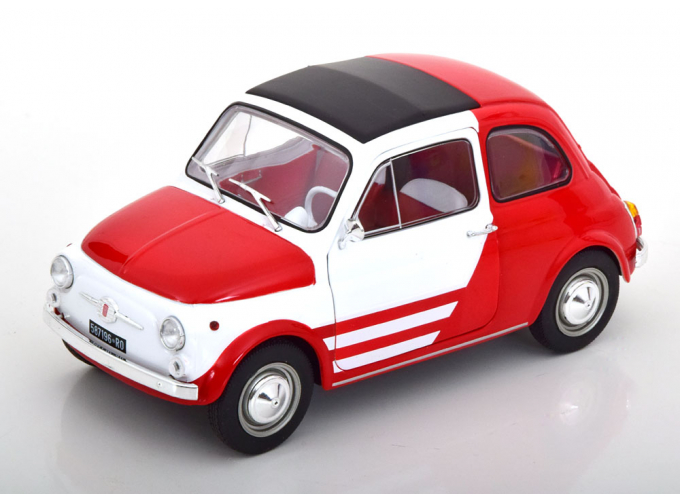 FIAT 500 L Robe di Kappa (1969), red white