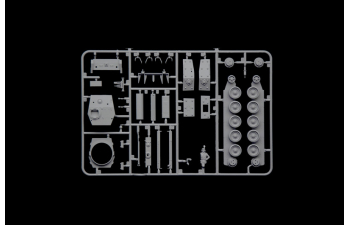 Сборная модель CROMWELL Mark Iv Tank Military With 3 Acrylic Brush Markers 1945