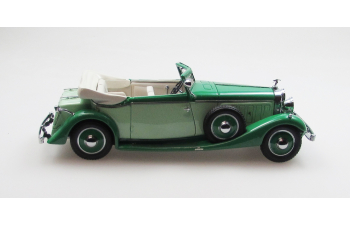 HISPANO SUIZA  J12 Купе производвства Фернандес и Даррен (Париж) (1934), зеленый