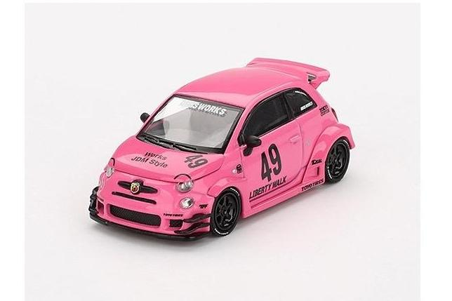 FIAT 595 Abarth LB-Works x ABAS Works, pink 