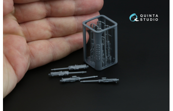 Авиационный пулемет Breda SAFAT 12.7, ВВС Италии, ВМВ, 4 шт (для всех моделей)