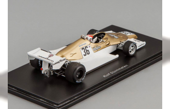 Arrows FA1 #36 South African GP Rolf Stommelen (1978), gold / white