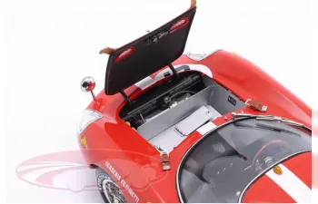 FERRARI 250lm 3.3l V12 Ch.s N6119 Team Scuderia Filipinetti N 27 6th Le Mans (1965) Dieter Spoerry - Armand Boller, Red