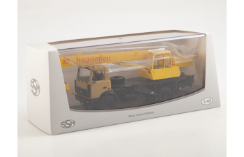 Автокран КС-3577 (5337), оранжевый / желтый