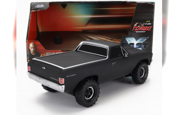 CHEVROLET El Camino Pick-up (ff10) Custom (1967) - Fast & Furious, Black