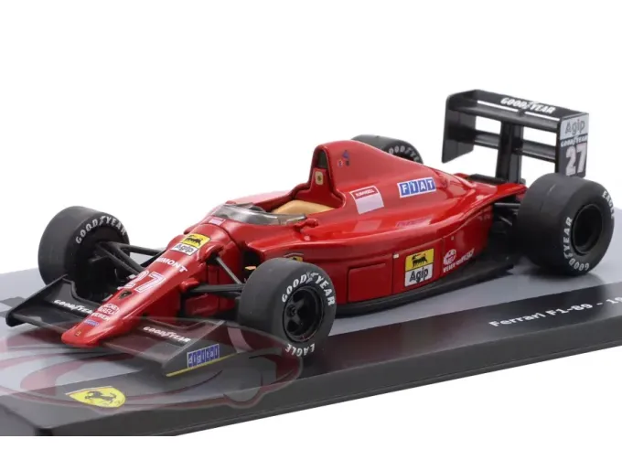FERRARI F1-89 (Ferrari 640) №27 Formula 1 Nigel Mansell (1989)
