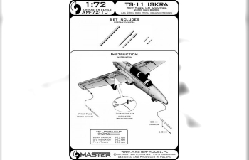 ПВД и ствол пушки 23мм для самолета TS-11 Iskra