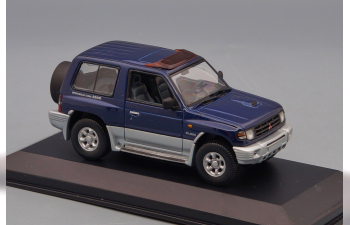 MITSUBISHI Pajero II SWB Рестайлинг (1997), blue metallic