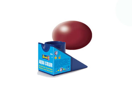 Краска акриловая водорастворимая - Пурпурно-красный, сатиновая, 18 мл