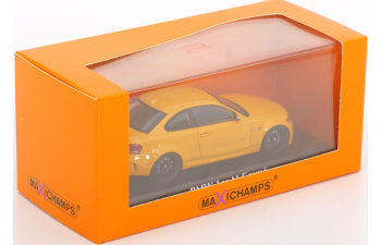 BMW 1-series M Coupe (2011), yellow