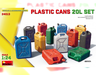 Сборная модель Set Plastic Cans 20l