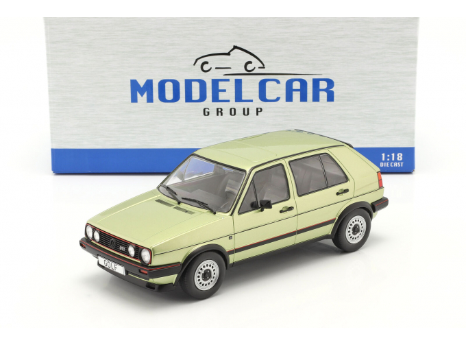 VOLKSWAGEN Golf II GTI (5 дверей) 1984 Metallic Light Green