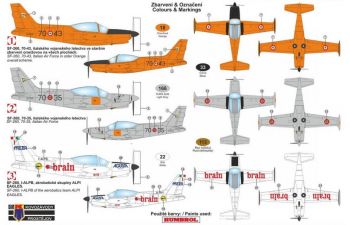 Сборная модель Самолет SIAI-Marchetti SF.260EA