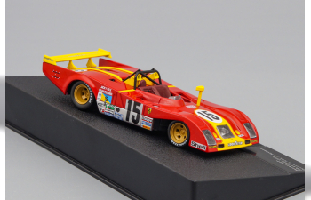 (Уценка!) FERRARI 312 P 24h Le Mans 1973 Drivers: J.Ickx / B.Redman #15, Ferrari Racing Collection 7, red