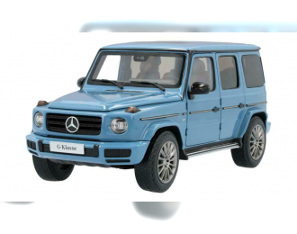 Mercedes-Benz G-class AMG line 2018 W463 II (новый Гелендваген) blue