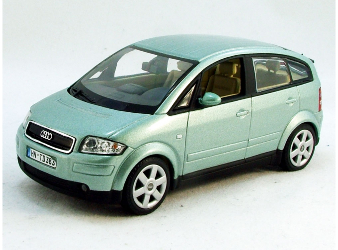 AUDI A2, Audi Authentic Collection, green