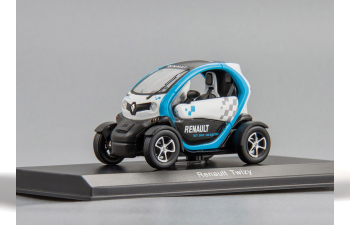 RENAULT Twizy (2015), white / blue / black