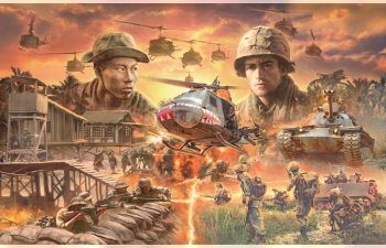 Сборная модель Диорама Vietnam War 1965: Operation Silver Bayonet