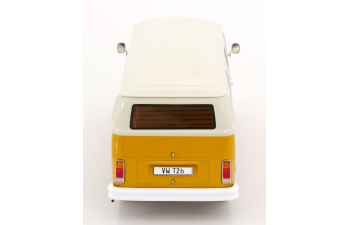 VOLKSWAGEN T2b Bus with Fuchs rims (1972), yellow white
