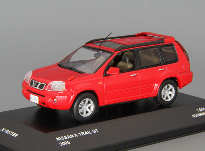 NISSAN X-Trail GT (2005), burning red