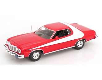 FORD Gran Torino Coupe (1975), red / white