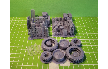 Сборная модель трактор МТЗ-82.1 (облегченный вариант сборки)