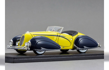 TALBOT Lago 150C Figoni Falaschi Roadster, yellow