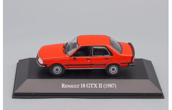 RENAULT 18 GTX II 1987 Red