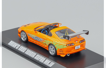 TOYOTA Supra Mk.IV из к/ф "Fast Furious" (1995), orange