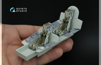 3D Декаль интерьера кабины Tornado GR.1 (Revell) (с 3D-печатными деталями)