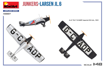 Сборная модель JUNKERS Larsen Jl.6 Airplane 1920
