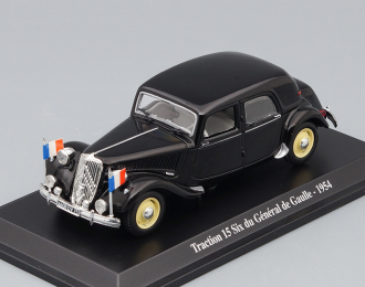 CITROEN Traction 15 Six du General de Gaulle (1954), black