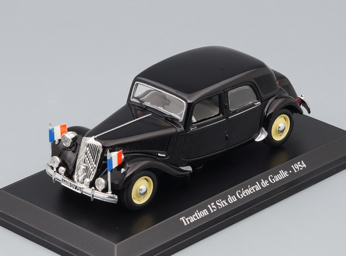 CITROEN Traction 15 Six du General de Gaulle (1954), black