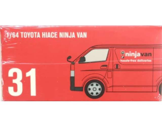 TOYOTA Hiace Ninja Van, red
