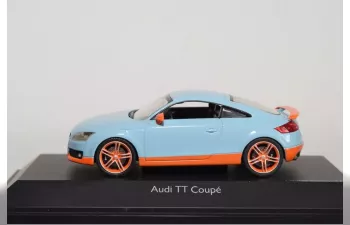 AUDI TT Coupe тюнинг „Gulf“ (2008), light blue
