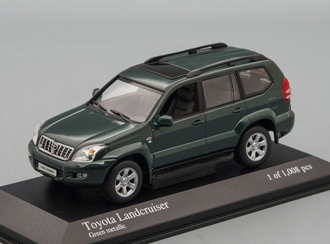 TOYOTA Land Cruiser (2002), green metallic