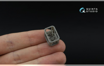 3D Декаль интерьера кабины Schwimmwagen type 166 (Tamiya) (с 3D-печатными деталями)