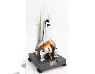 MOONRAKER Diorama - Space Shuttle - 007 James Bond - Moonraker, White