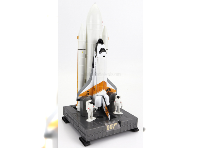 MOONRAKER Diorama - Space Shuttle - 007 James Bond - Moonraker, White