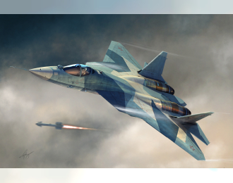 Сборная модель Самолет Russian T-50 PAK-FA