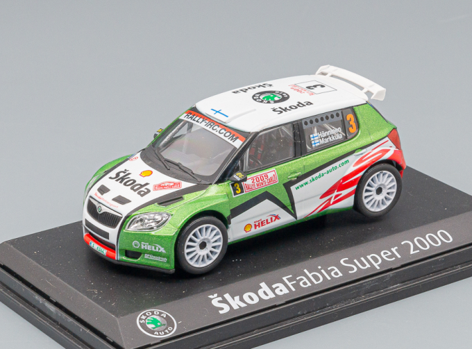 SKODA Fabia S2000 Rallye Monte Carlo 2009 #3, Hanninen - Markkula