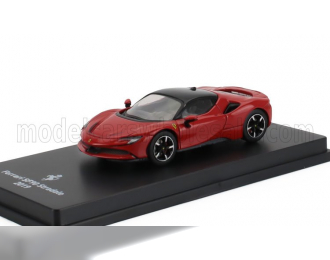 FERRARI Sf90 Stradale Hybrid 1000hp (2019) - With Showcase, Rosso Corsa - Red