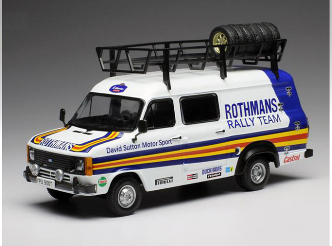 FORD Transit MKII техничка "Rothmans Rally Team" David Sutton Motor 1980