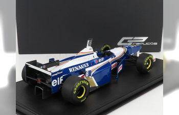 WILLIAMS F1 Fw18 Renault N 6 Season 1996 Jacques Villeneuve - Con Vetrina - With Showcase, Blue White