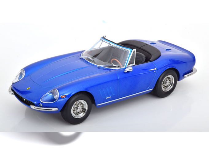 FERRARI 275 GTB/4 NART Spyder with removable Softtop (1967), blue metallic